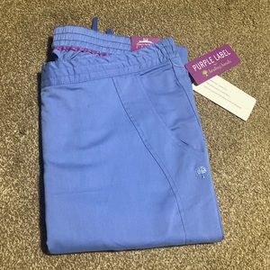 Blue scrub pants New with Tags